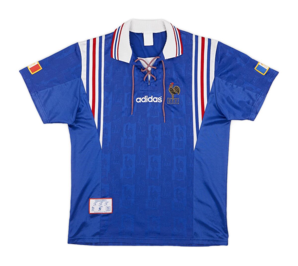 Camiseta Retro Francia 1996/1997 1a equipación